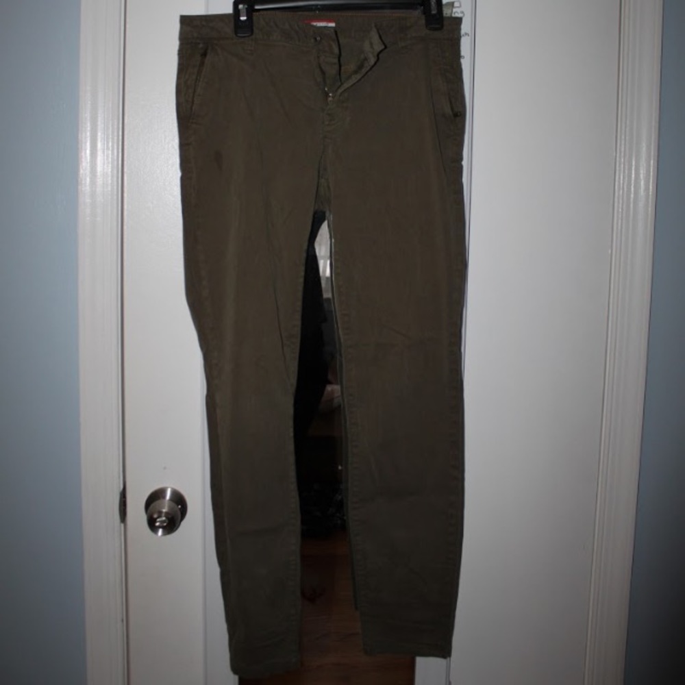 Olive Skinny Jeans